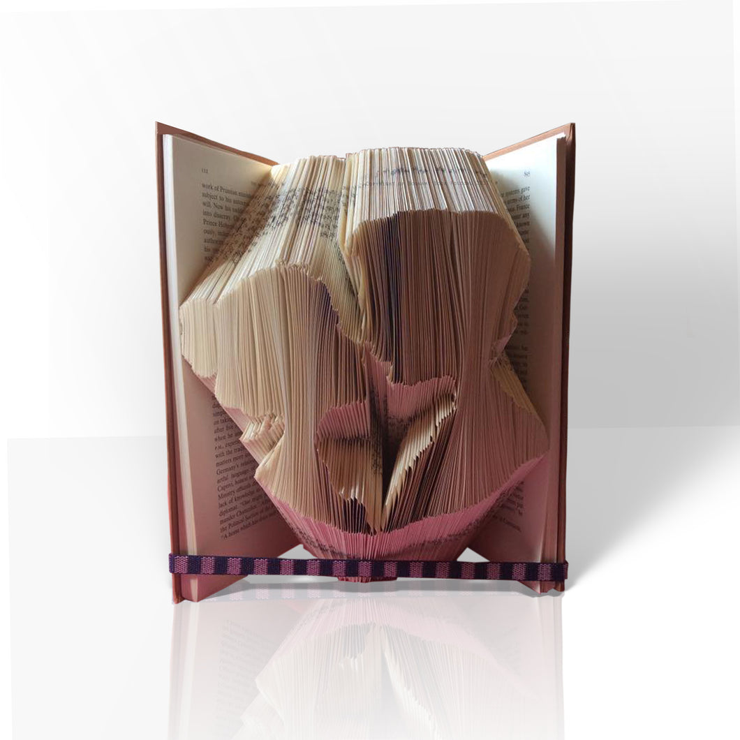 In Love Book Folding Pattern