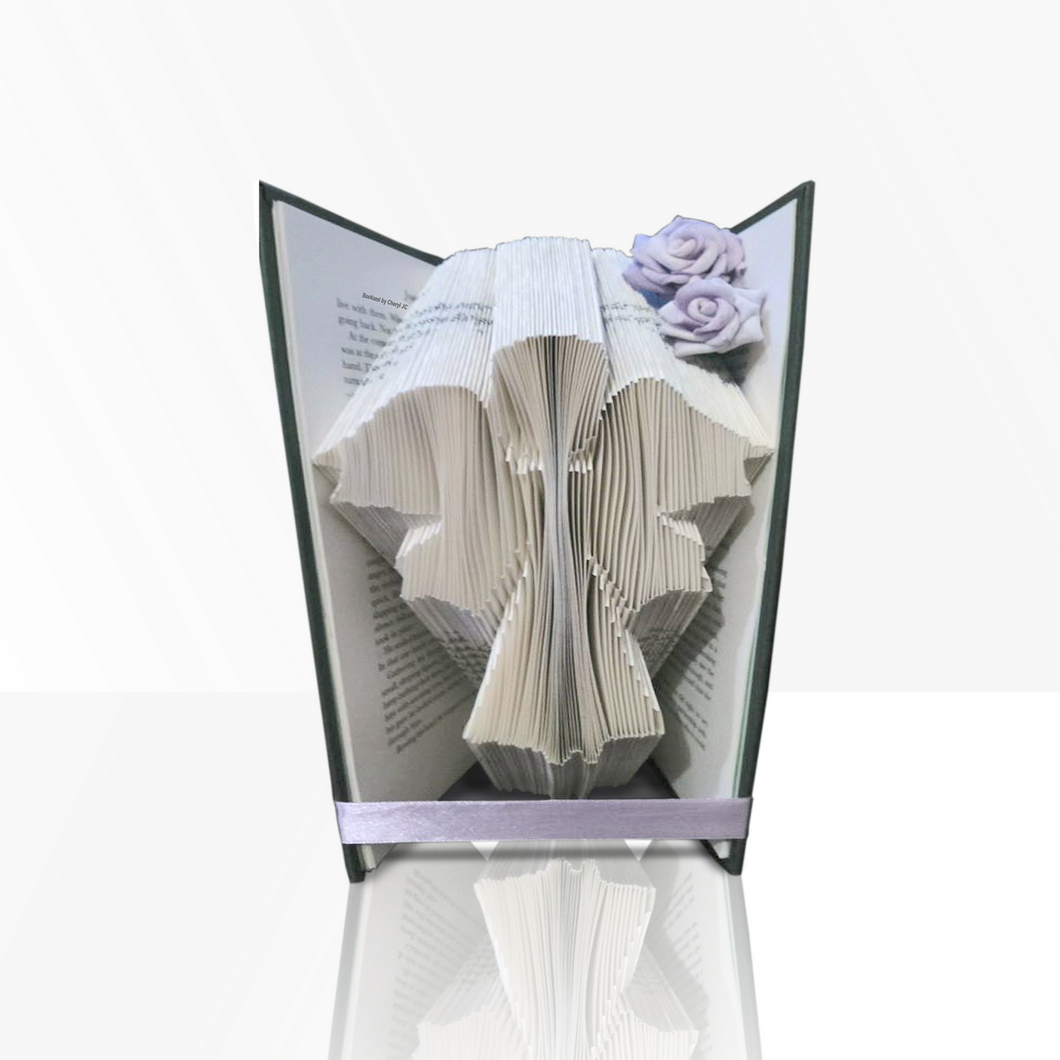 Angel Book Folding Pattern - Bookami Book Folding