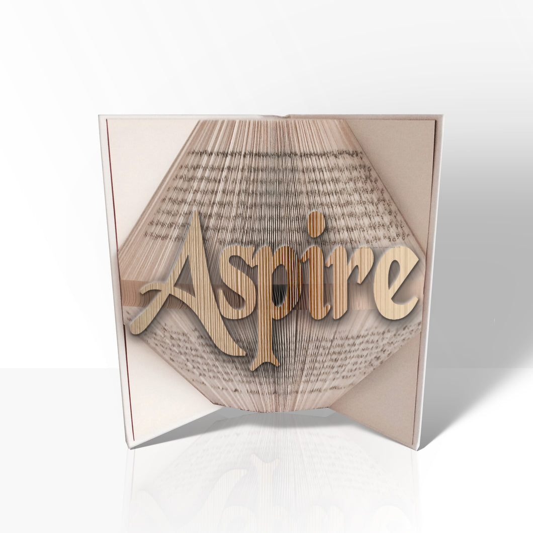 Aspire Book Folding Pattern