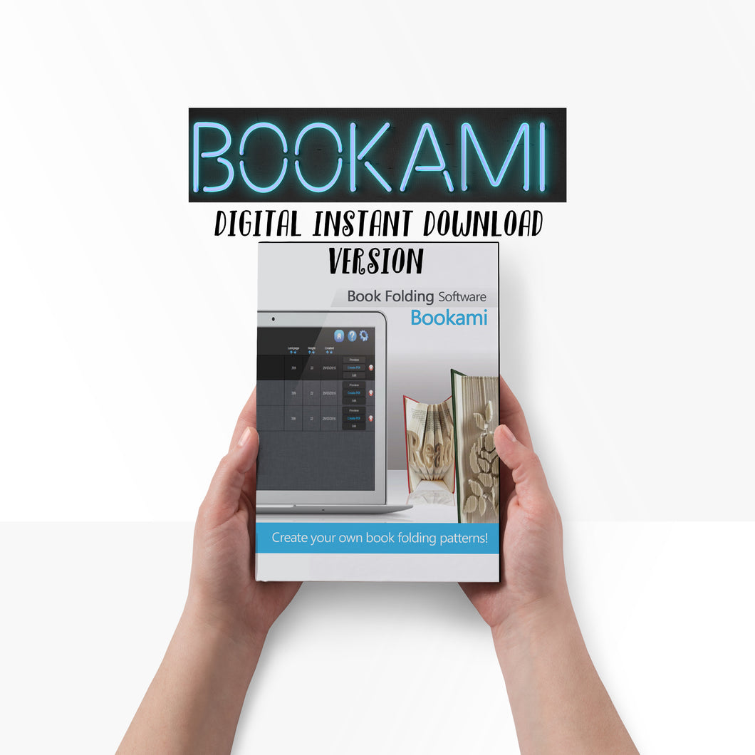 Bookami® Book Folding Software For Windows - Bookami Book Folding